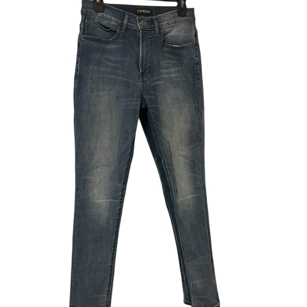 Express Skinny Blue Jeans size 6